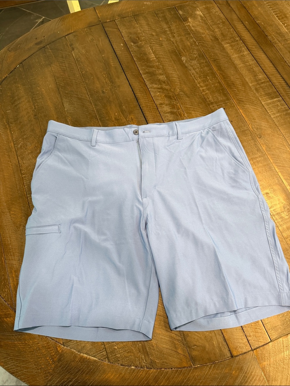 Greg Norman Collection Light Blue Performance Hybrid Shorts